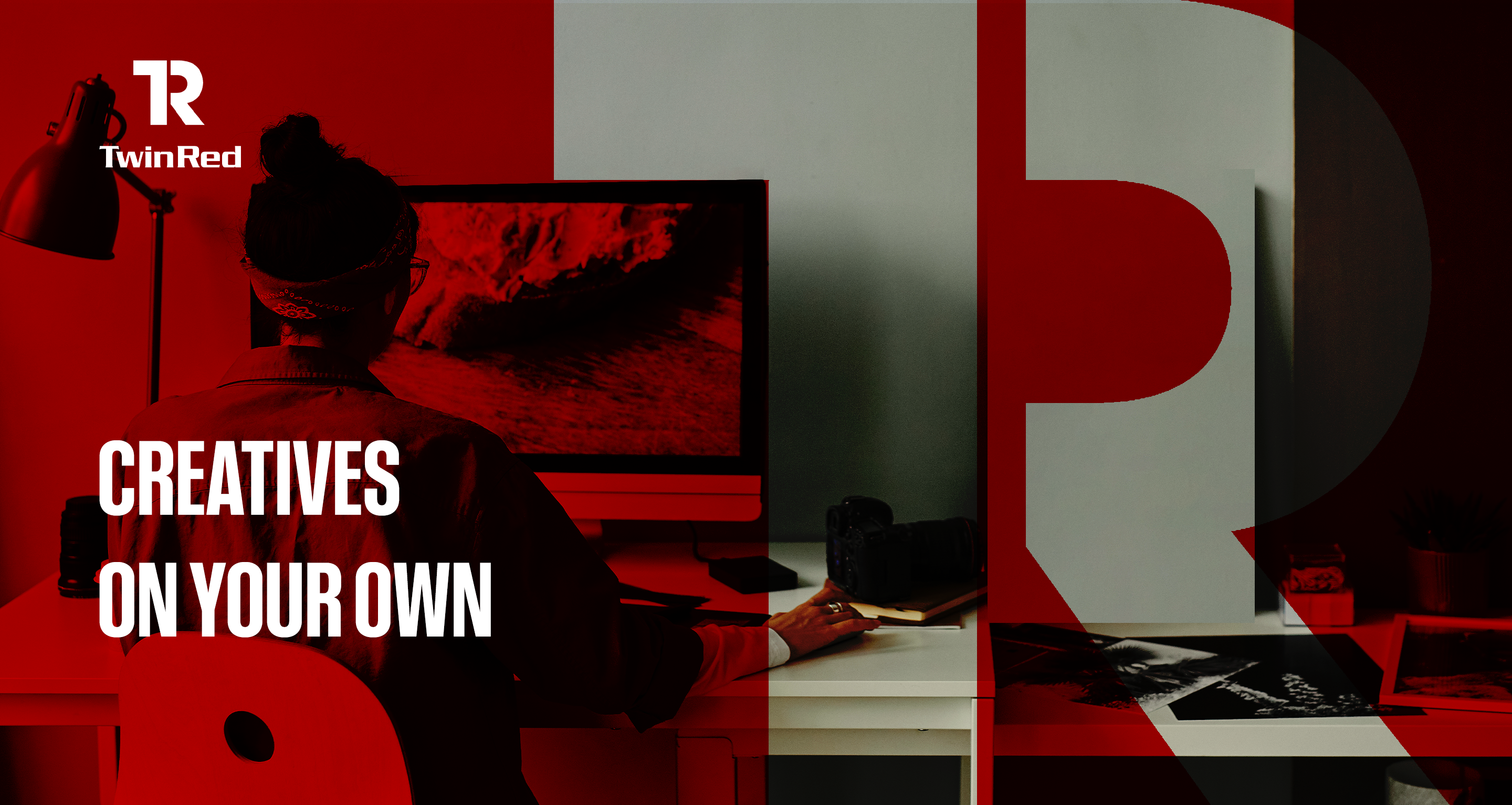 cover image for TwinRed blog post: "Creatives on your own"
