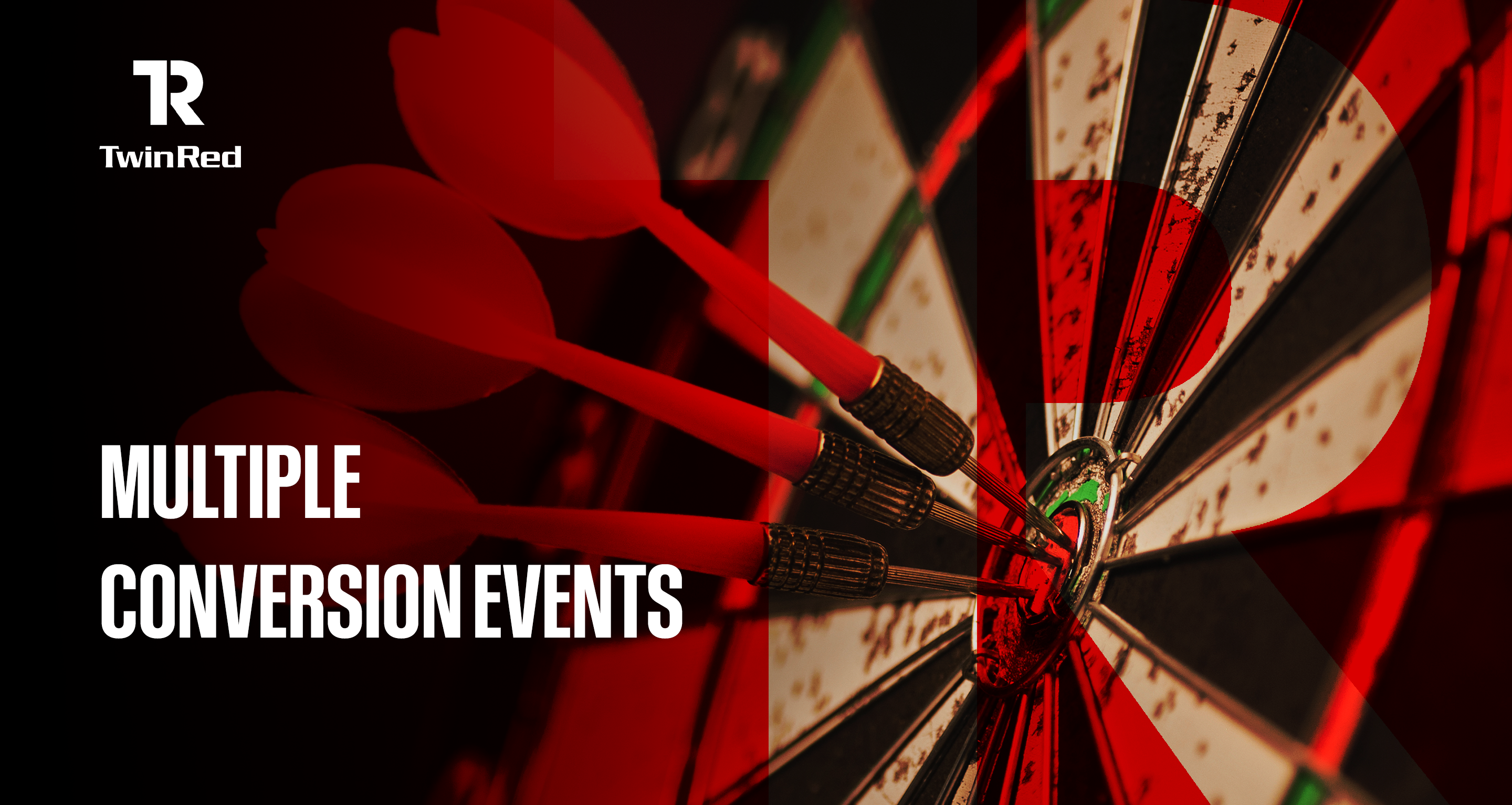 Bullseye target representing the accuracy and precision of Three-Event Multi-Tracking in enhancing marketing funnels
