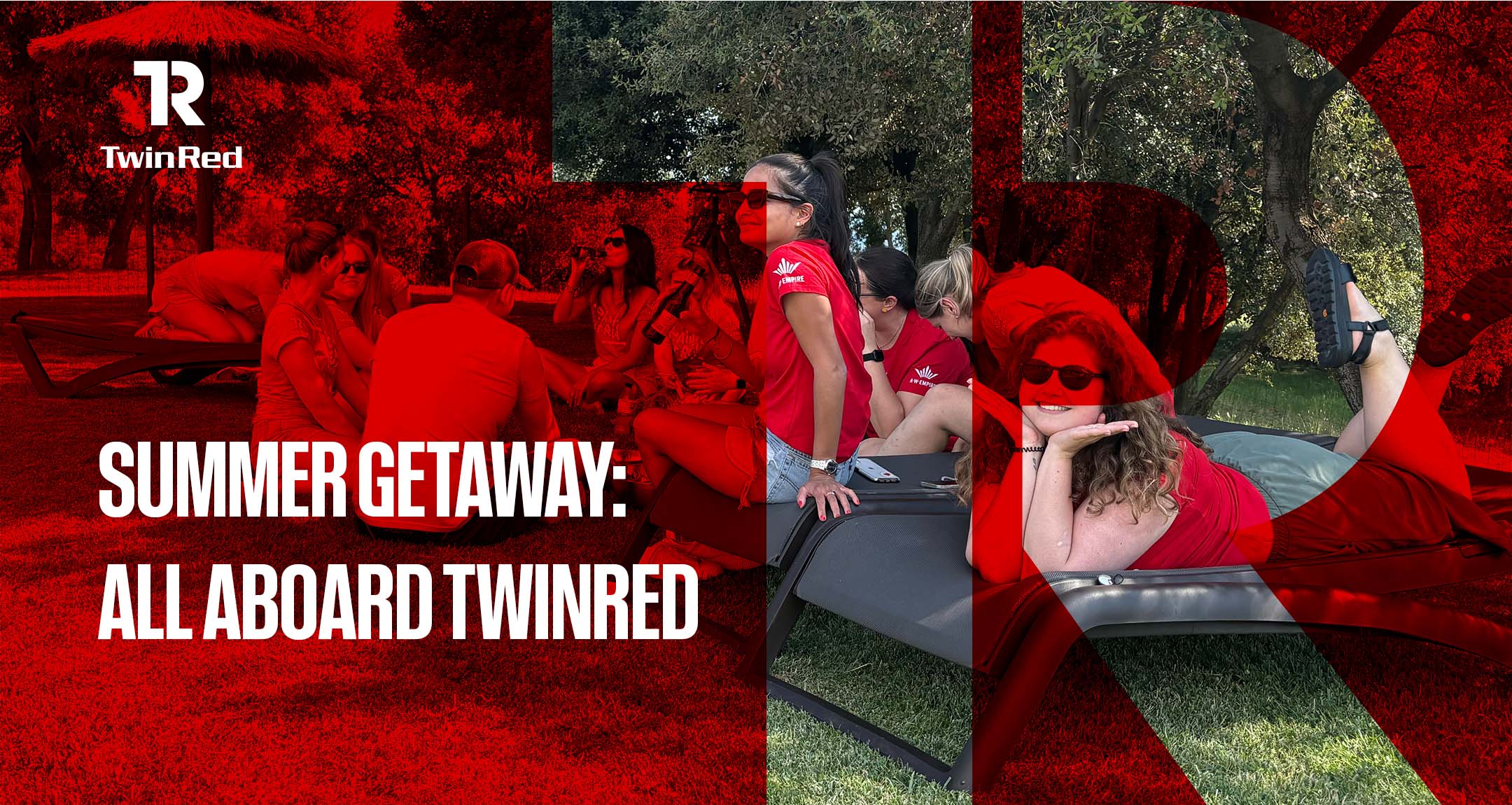 How TwinRed got together at the end of July 2024 to celebrate their summer vacation at Casa Mateus; a full-scale ad network reunion